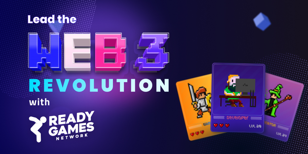 0xplay_network's tweet photo. We invite all gamers, game developers, and content creators to join our Web3 movement. We've created an ecosystem where everybody wins. Explore the limitless possibilities Web3 has to offer with Ready Games.
#web3 #readygames #devtoearn https://t.co/6DeQzySXW4