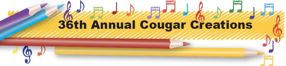 HFLCSD's tweet photo. K-12 Cougar Creations Student Art Exhibit, 5/16/22, in the 'B' Gym of the High School from 3 p.m. - 7 p.m. #WeAreHFL https://t.co/4gXuICw3jb