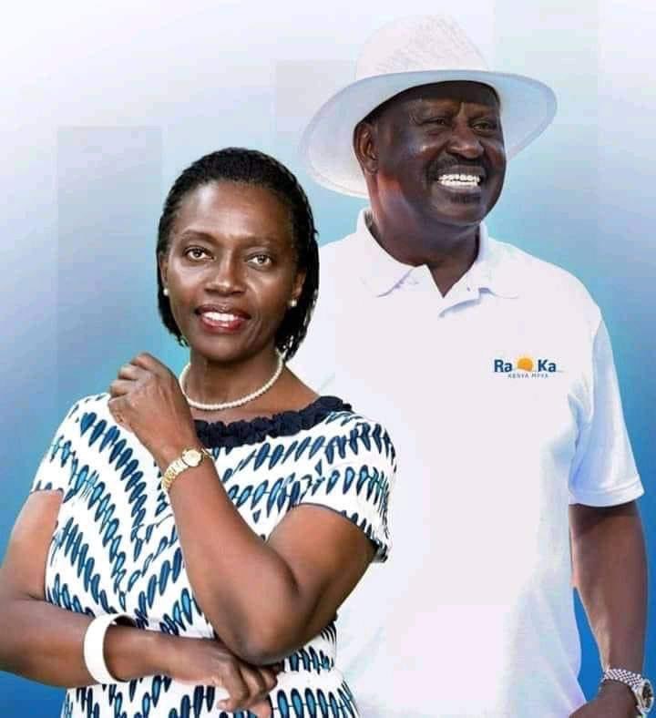 mamangilu's tweet photo. SUPER TICKET! Reformist and unwavering. Congratulations my dear sister @MarthaKarua for this great honor. #RailasRunningMate https://t.co/r4V6QXoFqw
