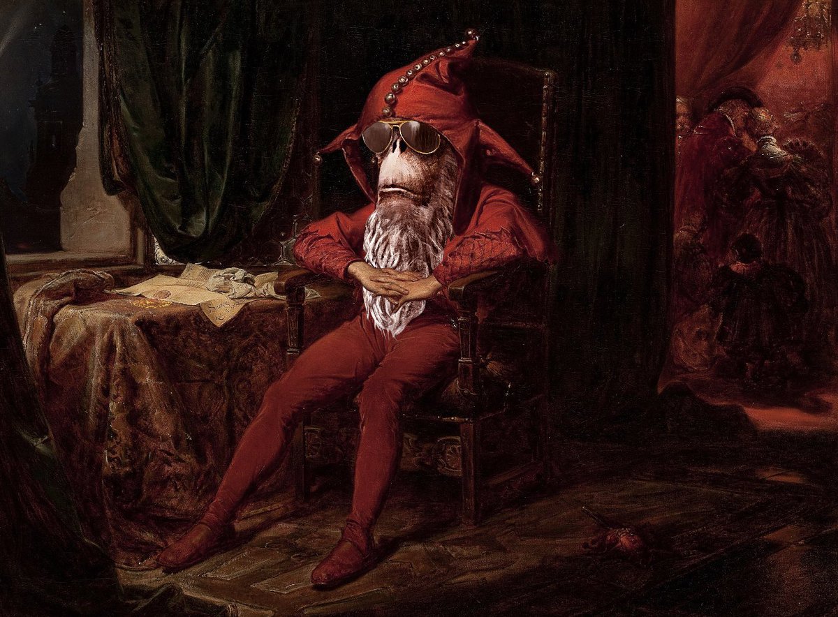 CryptoCoinDoc01's tweet image. It’s not easy being a court jester. But when you are a part of @the_ape_society it’s party time! @bradleydrawn #cnft #nft #CNFTCommunity #doork