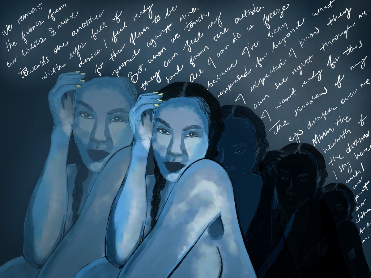 It sure is ☺️ and the first drop from “Thinking Outloud” is live on Opensea 💙 dropping more this week