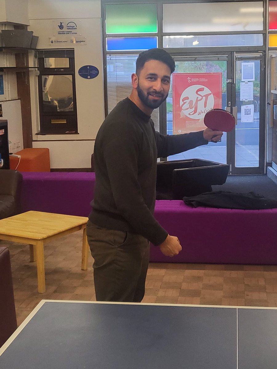 eystwales's tweet photo. BME Sports Project will be hosting 3 sessions a week for males to play weekly table tennis at EYST 🏓💥

Please contact Nicky@eyst.org.uk if you're interested. Shares welcome to help keep the community fit and healthy 💪🏾 https://t.co/fgaGLeRAqD