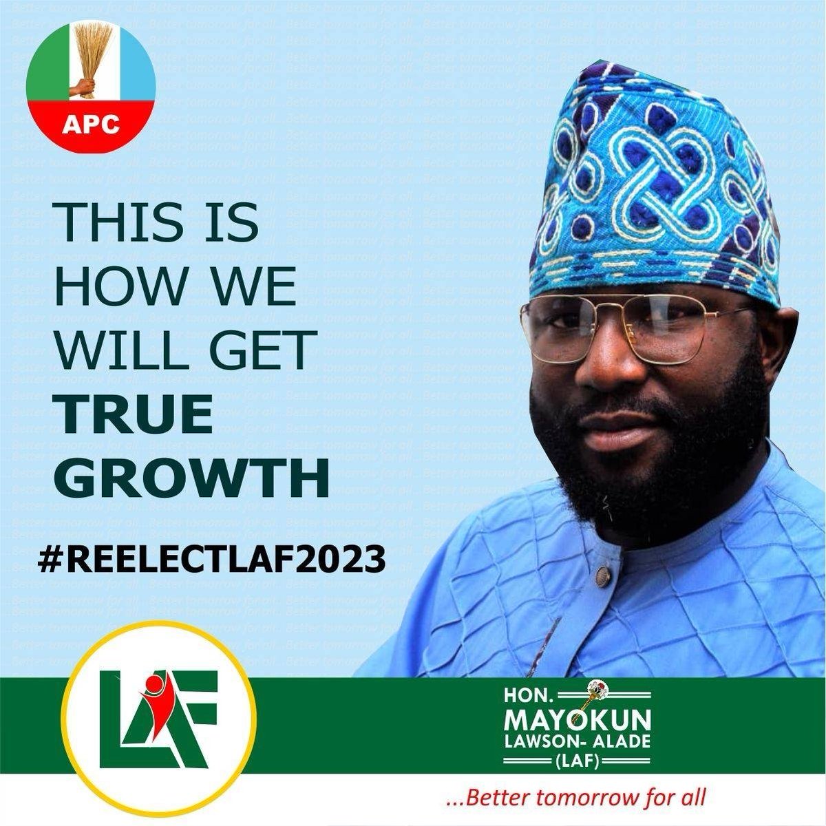 AdamsDesign01's tweet photo. HON. MAYOKUN LAWSON _ ALADE ( LAF) said, we need men with transparent character in political system. Let us allow the choice of the masses to represent the wish of our people. this is the growth we want. #DevelopWithLAF @LawsonAlade @LAFoundation_Ng @media_laf #2023Elections https://t.co/wm5TxyWk9O