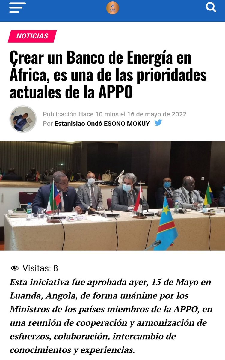 Esta iniciativa fue aprobada ayer, 15 de Mayo en Luanda, Angola, de forma unánime por los Ministros de los países miembros de la APPO, en una reunión de cooperación y armonización de esfuerzos, colaboración, intercambio de conocimientos y experiencias.