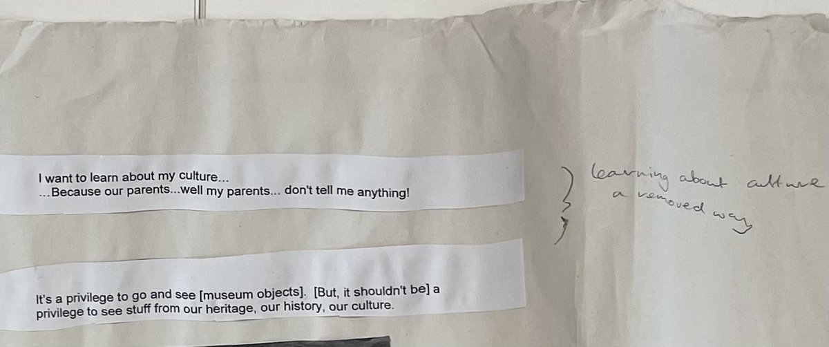 history_belong's tweet photo. It was brilliant to be back in workshops on Saturday! We did some #CoAnalysis of #belonging & #representation data, and youth researchers met with their artist mentors to start developing their arts-based object biographies. Exciting times ahead! https://t.co/ZMNM4naNsO