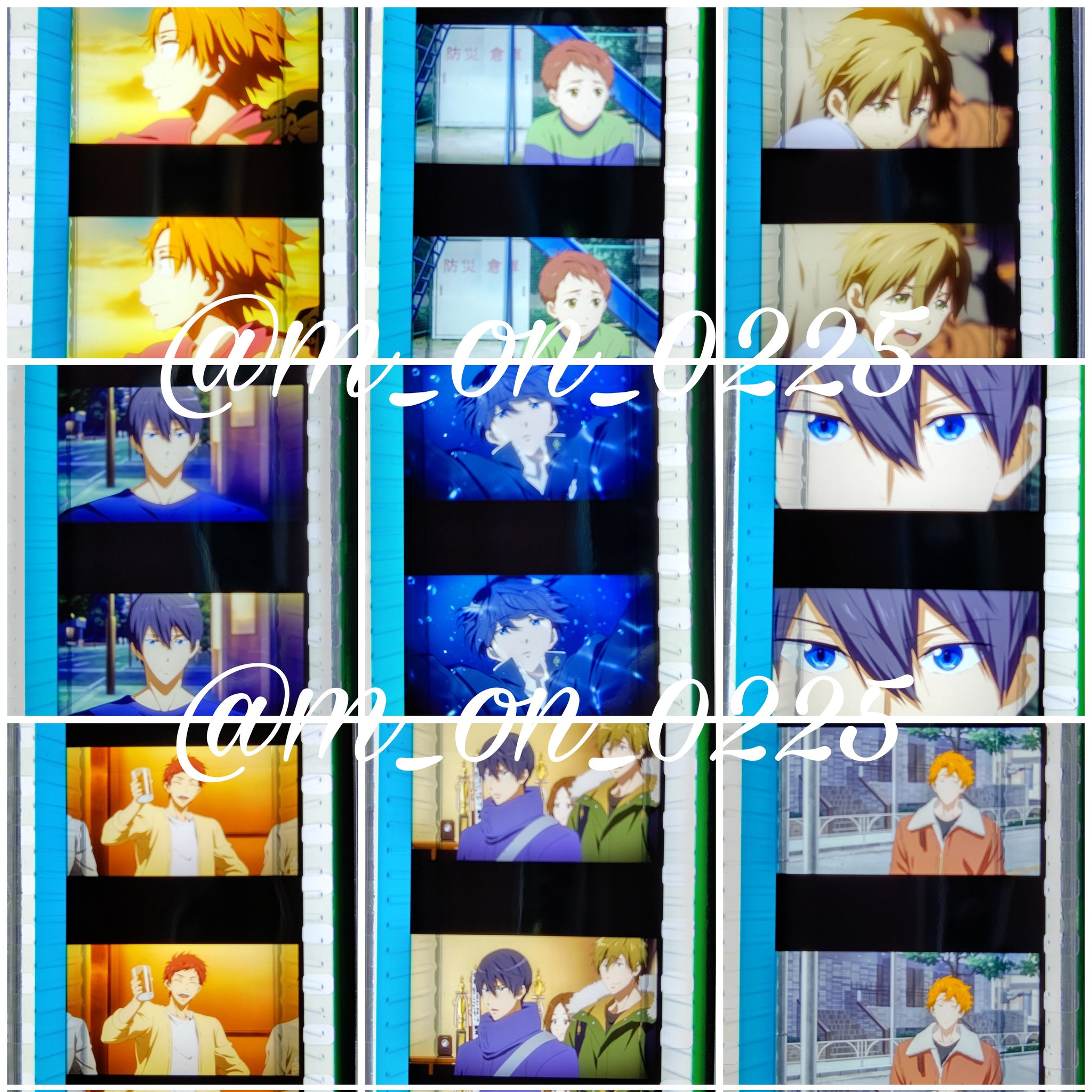 【交渉可】Free! コマフィルム 遙 真琴 凛 玲 渚 江 郁弥 旭 貴澄 尚 交渉可】Free! コマフィルム 遙 真琴 凛 玲 渚 江 郁弥 旭 貴澄 尚