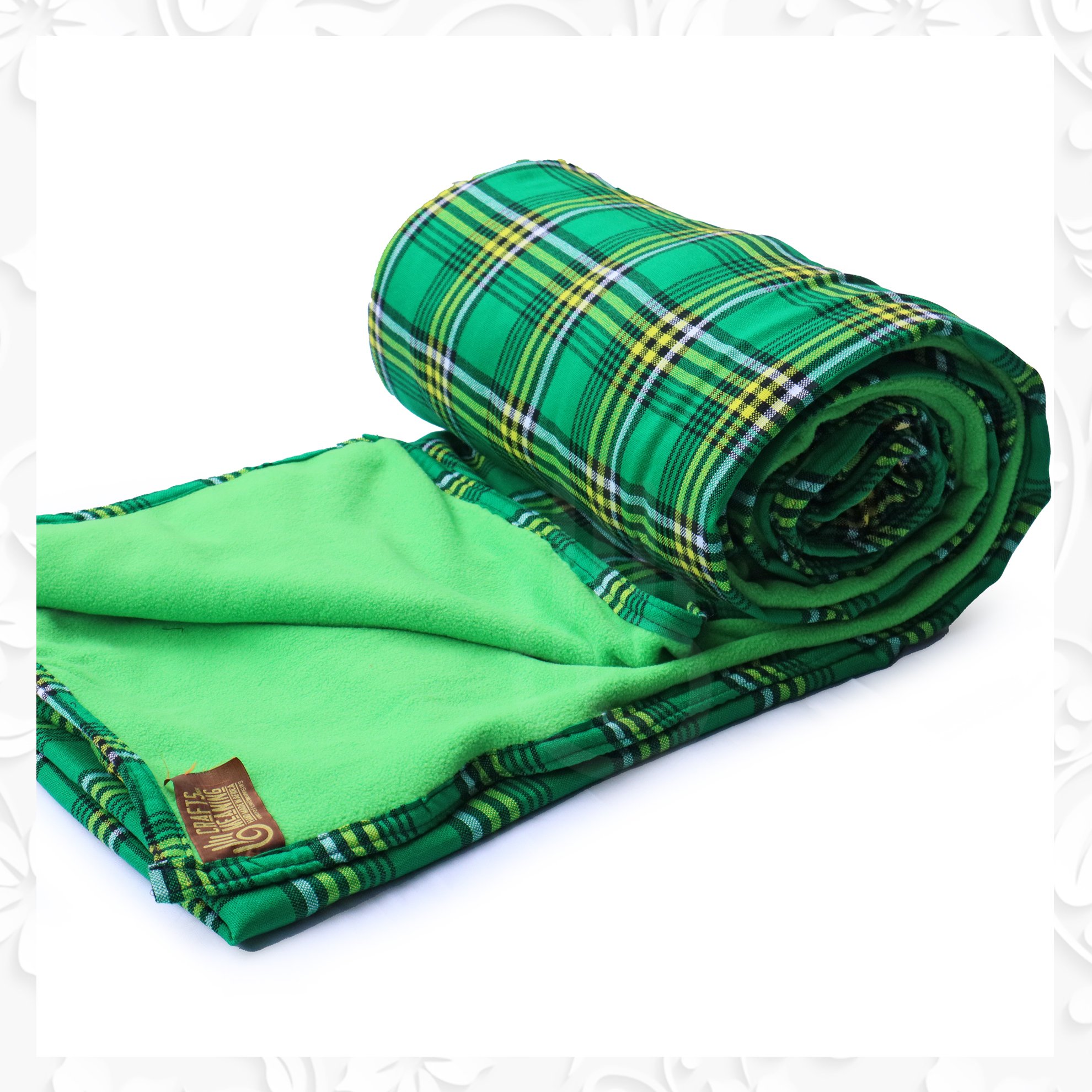 Maasai Shuka Scarf - Green