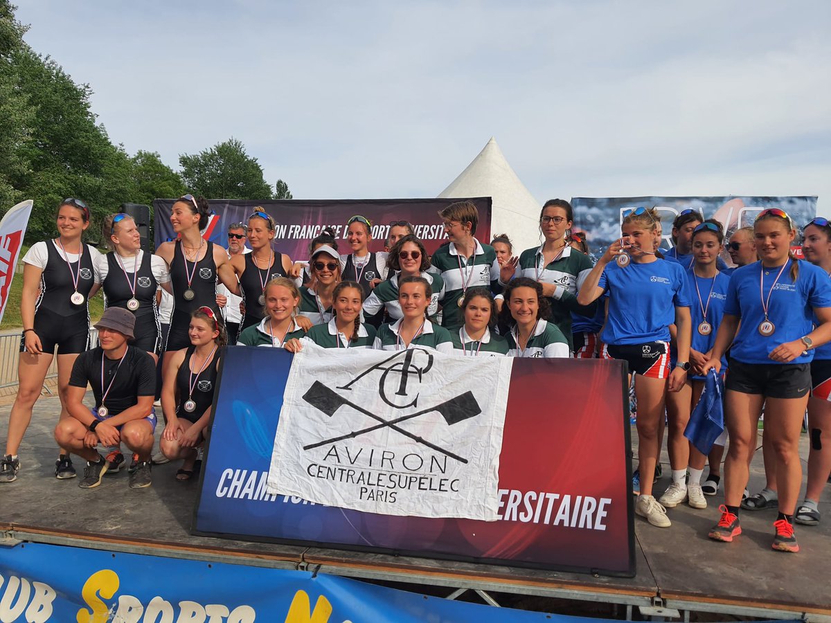 cagnol's tweet photo. Congratulations to the @centralesupelec rowing team for winning the French college championship last Saturday!
At the top in engineering, math and sports! https://t.co/BqRMGNSwjp