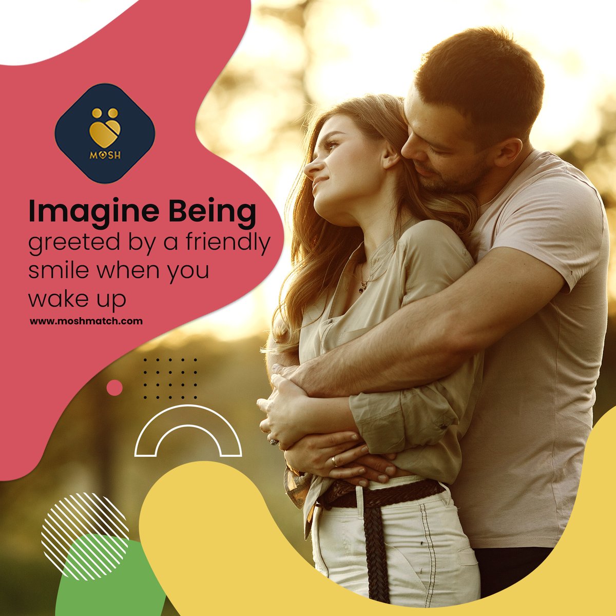 Mosh_match's tweet photo. With Mosh app, make it a reality and talk to people who you think are a perfect match for you.
Download Mosh app and find your match now - https://t.co/dDik2gIxQN
.
.
.
#moshdatingapp #moshmatch #india #datingonline #relationship #datingapps #datingtips #lovechat https://t.co/ulxETDjVuH
