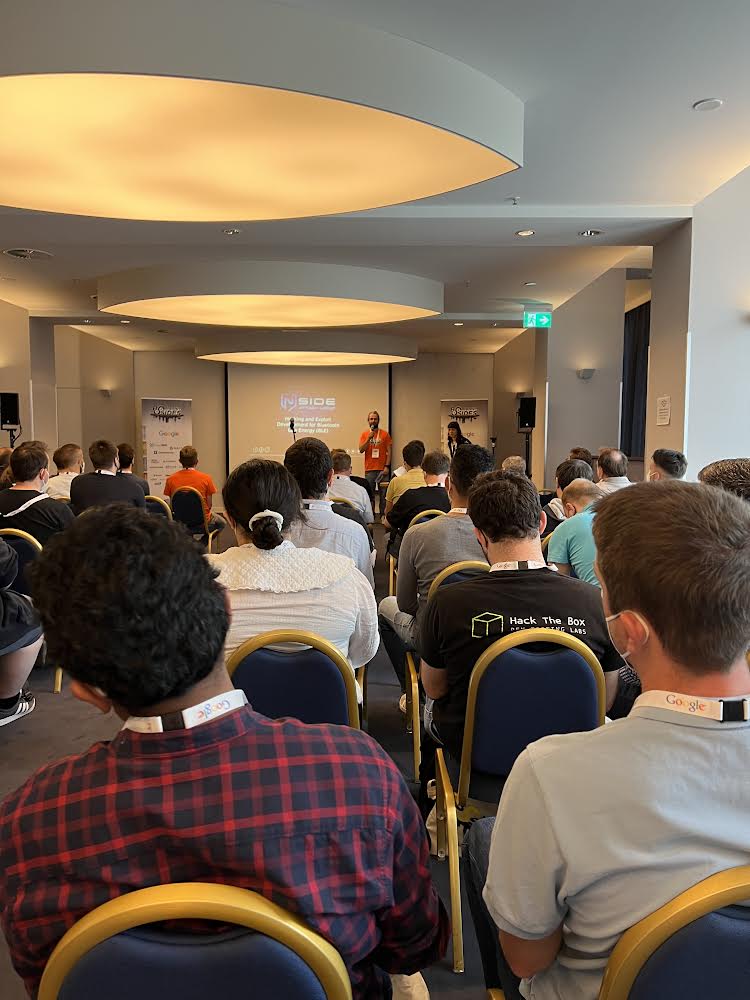 Room was packed for Sarah Mader‘s talk on BLE exploitation!

#BSidesMunich22