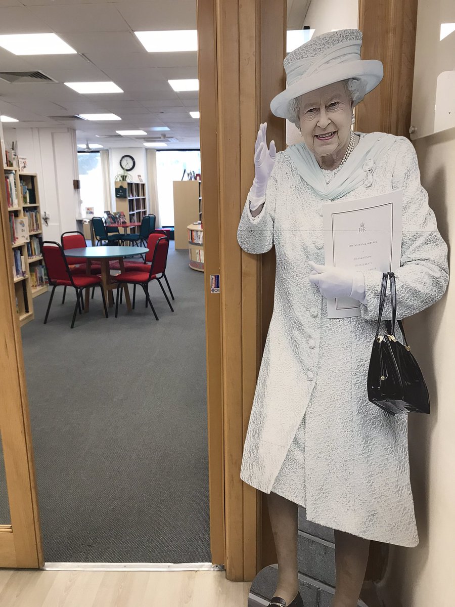 We have a special visitor to help us celebrate our extra day of holiday, oops I mean the Jubilee!