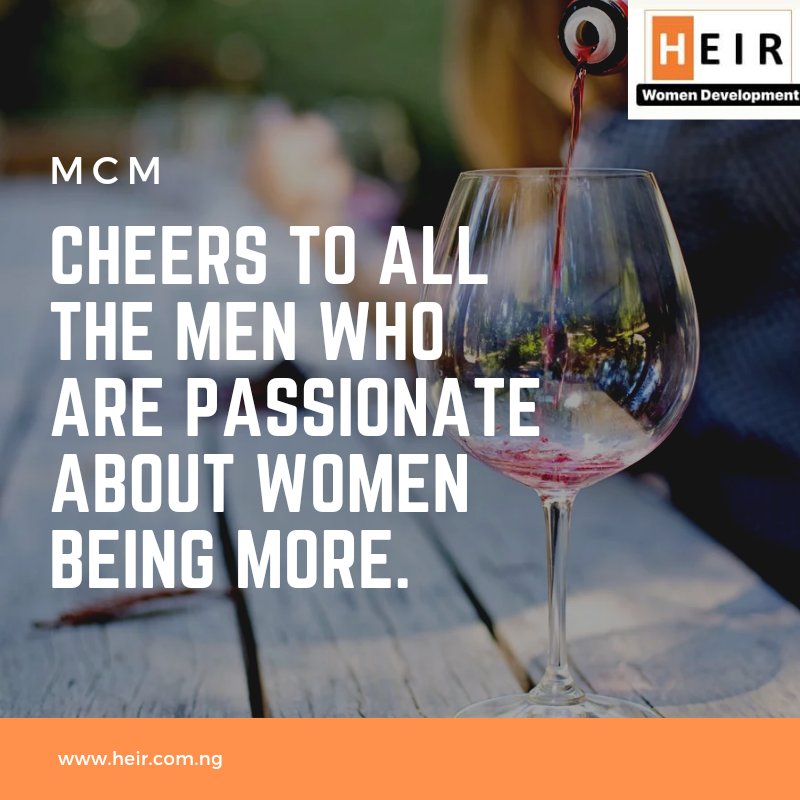 heirwoman's tweet photo. Men Crush Monday

Beyond reasonable doubt, it is no longer news that there is a list of men who have seen the potential embedded in women and have played their part to ensure that the women excel.
Dear woman, you are not alone.

#MCM
#HWD
#HEIRWomenDevelopment
#AmazingMen https://t.co/eXDyutvjPe
