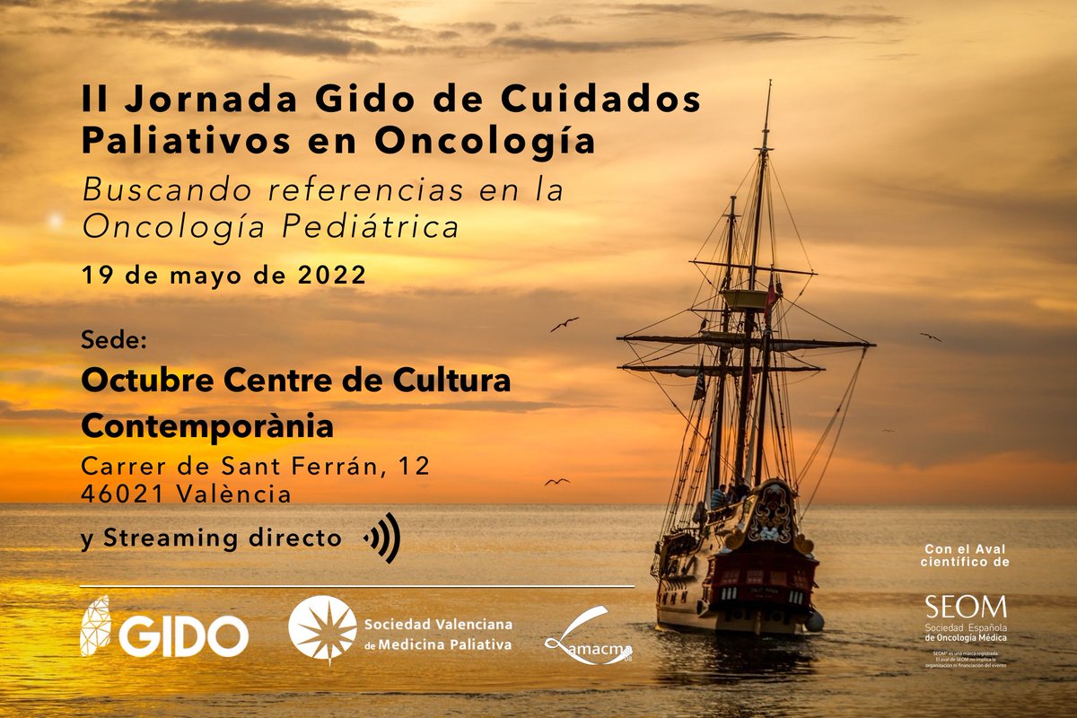 GIDOncologia's tweet photo. Apenas quedan 3 días para la II Jornada Gido de Cuidados Paliativos #PAL2 (19.5.22) .
En ella se pretende debatir que procesos y experiencias de los cuidados paliativos pediatricos pueden servir como referencia en los adultos.

Más información: https://t.co/F0M1xx1Qr6 https://t.co/Yv9MJS2H7h