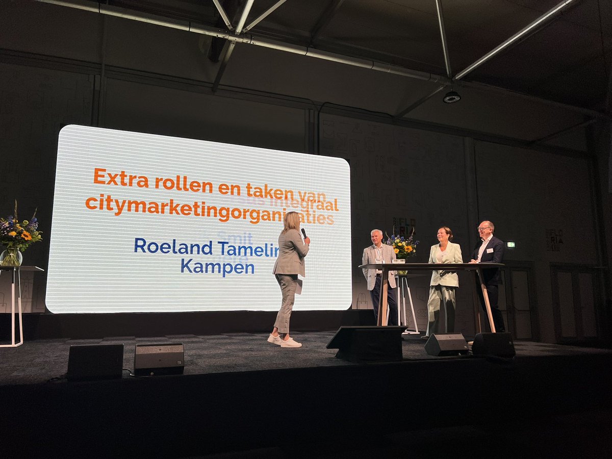 Welke extra rollen en taken hebben de citymarketingorganisaties gekregen <a href="/EvelynBorg/">Evelyn Borgsteijn</a> @MartijnBulthuis
<a href="/peterkentie/">Peter Kentie</a> geven hun visie. #NCC22