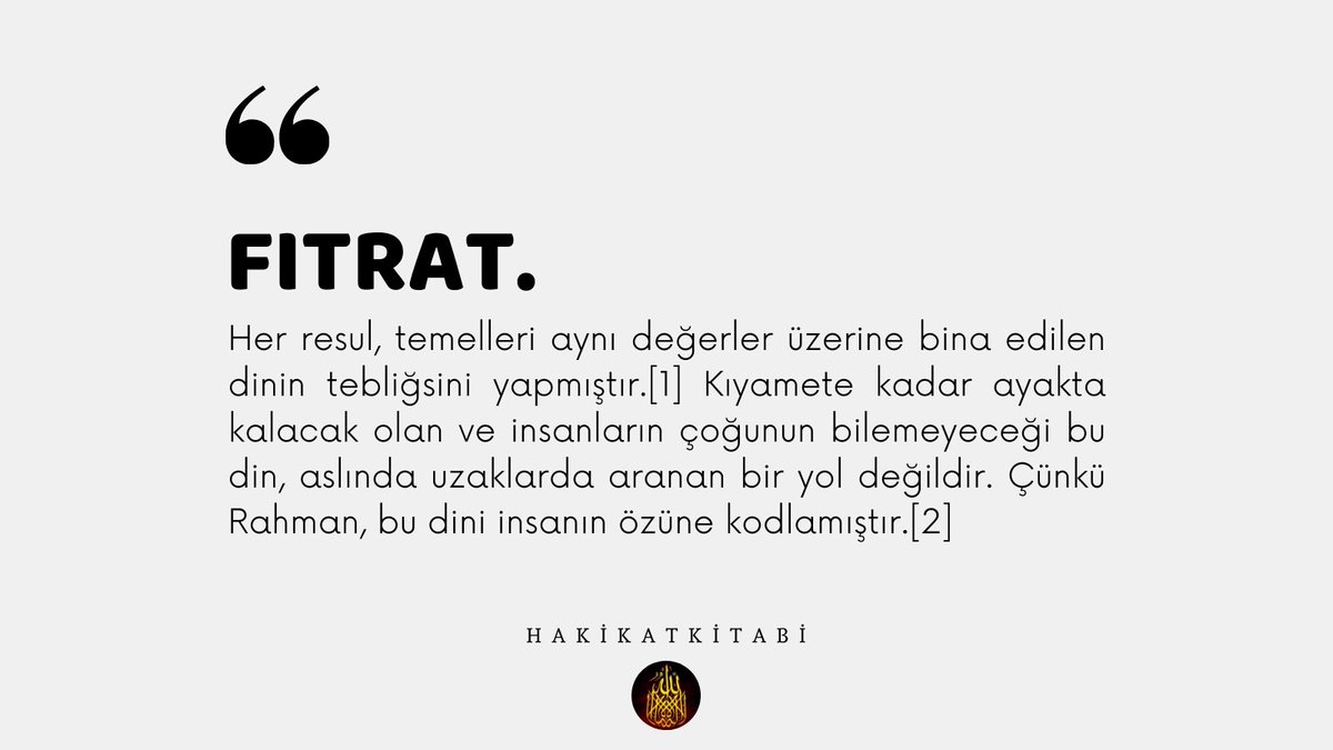 HakikatKitabi's tweet photo. [1] "Ben diğer resullerden farklı bir şey ortaya çıkaran değilim."
Ahkaf 9

"Sana söylenen şeyler, senden öncekilere resullere söylenenden başkası değildir."
Fussilet 43

#din #islam #müslüman #hakikatkitabı #hakikatplanı https://t.co/0kPuHaWyHB