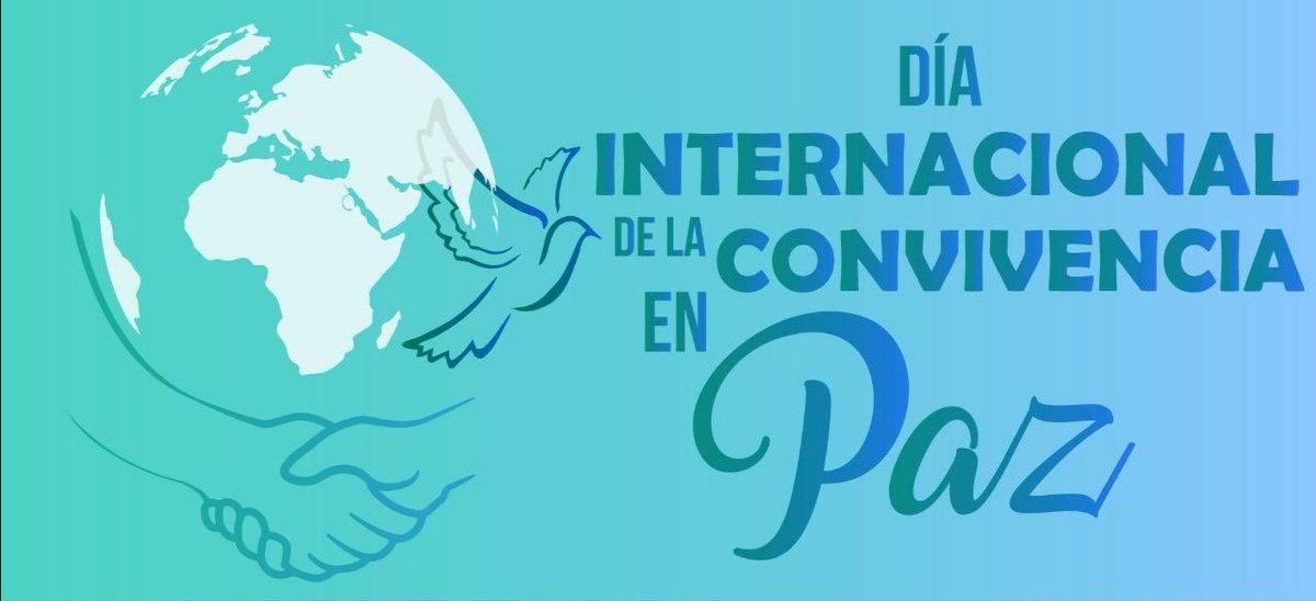 UCLVCU's tweet photo. #DiaInternacionaldelaConvivenciaenPaz
🤗 Convivir en paz consiste en aceptar las diferencias y tener la capacidad de escuchar, reconocer, respetar y apreciar a los demás, así como vivir de forma pacífica y unida. https://t.co/cvyswlHgmC