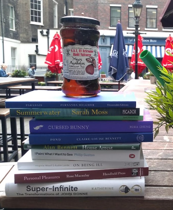 it's this week's bestsellers! buy them all here: lrb.me/6jh 

jar of bittersweet figs = model's own (lunch)
