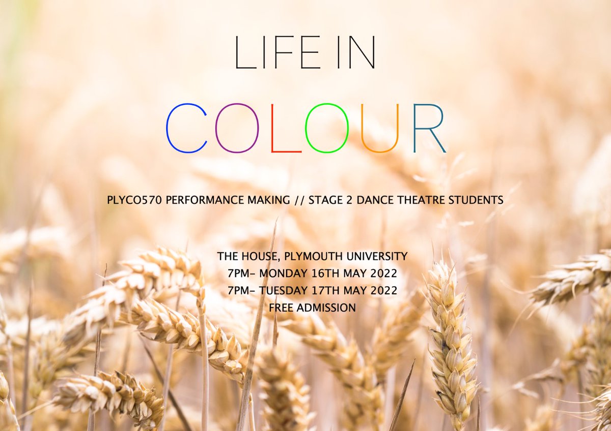 Catch the Stage 2 Dance production today and tomorrow on the House Stage. Free entry!