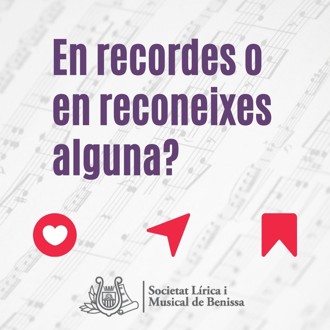 bandadebenissa's tweet photo. La música de les dones benisseres. 💜
Ajuda'ns a completar les biografies. Coneixes o recordes alguna d’aquestes dones? Conta'ns 👇🏼
#SLMBenissa #BandaDeBenissa #SomLaBanda #LaMúsicaEnClauDeDOna #MúsicaDeBanda #BandaDePoble https://t.co/o54OwqonUl