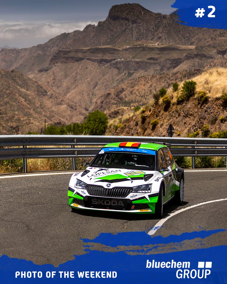 FIAERC's tweet photo. .@RIslasCanarias photo of the weekend is _________
#ImproveYourDrive #FIAERC #ERCLive
@bluechemGROUP https://t.co/CGh2bTlVLD