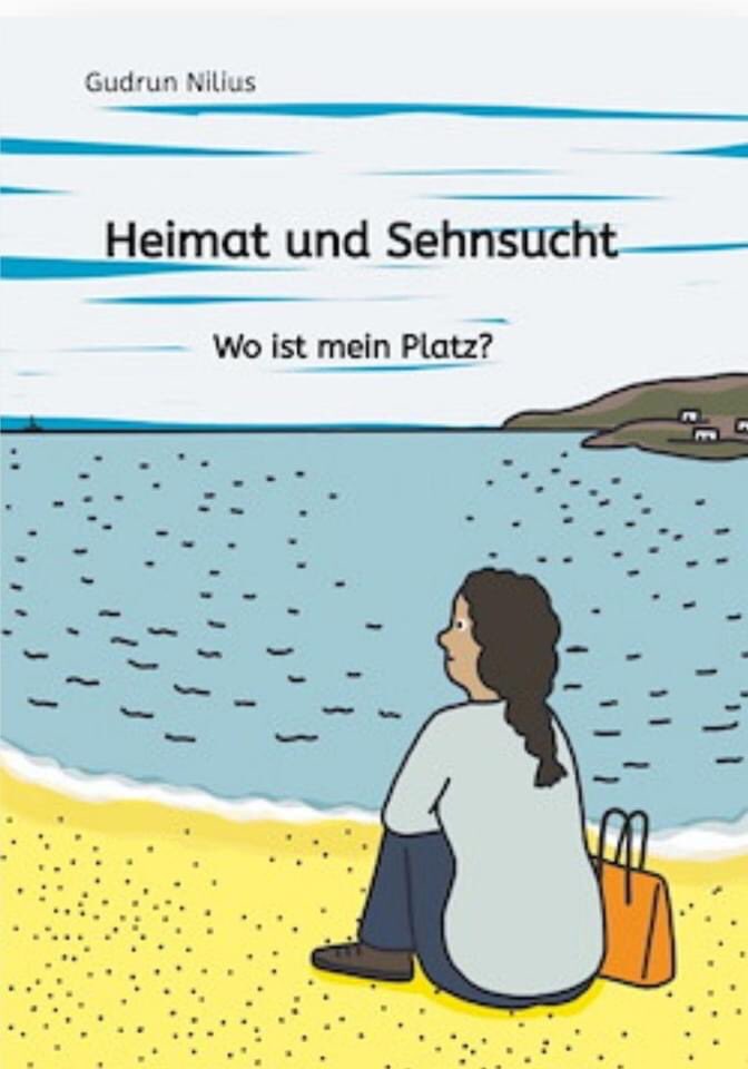 SimoneFass's tweet photo. „Jetzt darf es hinaus in die Welt“. Die Autorin Gudrun Nilius hat ihren zweiten Roman in Einfacher Sprache geschrieben. Ich durfte die Umschlagsillustration zeichnen. Nun ist das Buch endlich fertig! Für einen kleinen Einblick ins Buch: https://t.co/BZJTQowvF2 https://t.co/gkq801VtGl