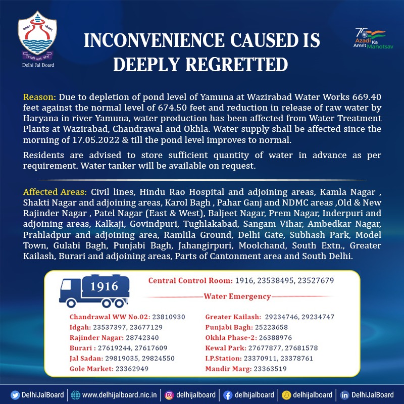 Delhi Jal Board tweet media