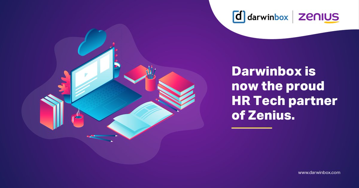thedarwinbox's tweet photo. We are delighted to partner with #Zenius to digitize their #HR processes. While they tutor their students with the care of an elder sibling or best friend, we aim to be the best friend for Zenius workforce, making HR processes smooth and simple.
#Darwinbox #Zenius #HRTechPartner https://t.co/tvFAQ1A7mi