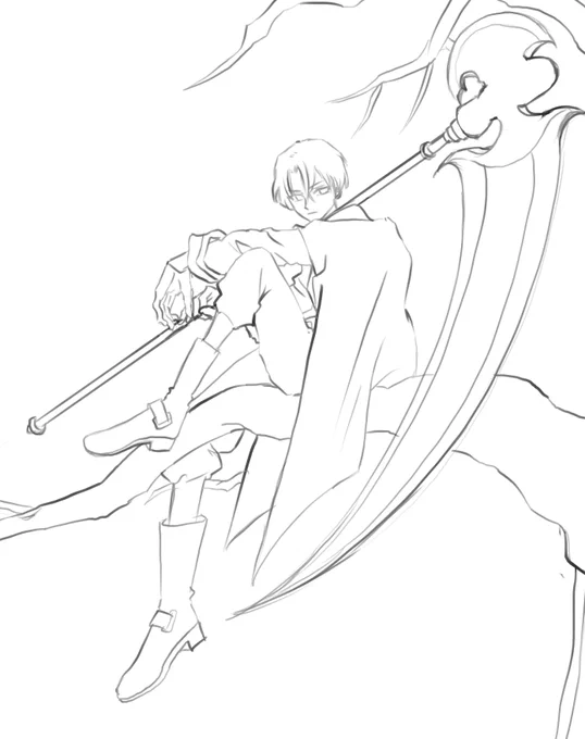 途中 