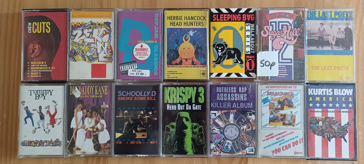 ageingbboys's tweet image. I'm selling off my remaining tape collection and this is what's left.
Got a bunch of Street Sounds ELECTRO tapes if you're looking to add to your set 😉
All prices and details here: repo136.blogspot.com
Sorry, but UK buyers only.