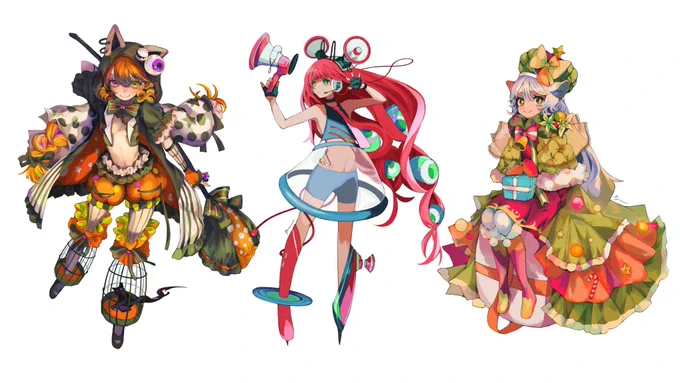 キャラデザ 