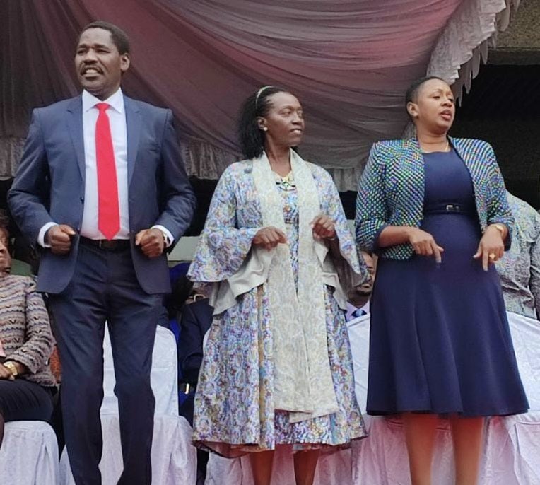 It's Hon. Martha Karua, Deputy President nominee of the Azimio Coalition in Kenya. 9th August 2022 Tusimbudde