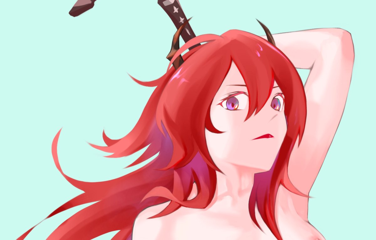 R-18用アカウントにアップしていたもの。
このアカウントのシャドウバンが手遅れだと判明したので、開き直ってこっちに統合します。

実は自分史上最高傑作だと思ってる一枚。 