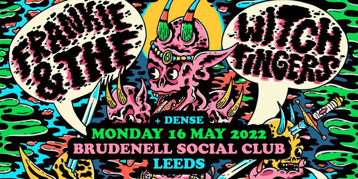 Tonight! <a href="/thewitchfingers/">Frankie and the Witch Fingers</a> will be ripping up the main room with support from <a href="/DENSEBAND/">DENSE</a> 🎸💥

Still a few advance tickets available at the link below. 👇🏻

➡️ bit.ly/FATWF-Tix