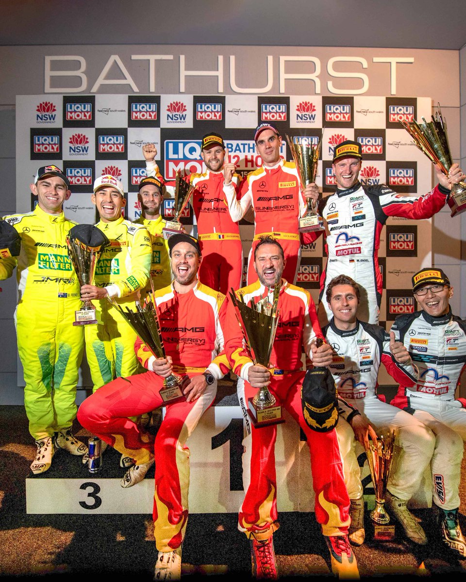 amgmotorsport's tweet photo. #B12Hr - One for the family album 🥰
#WeLivePerformance #WorldsFastestFamily #MercedesAMGMotorsport #MercedesAMG #AMGGT3 #IGTC #IntercontGTC @IntercontGTC https://t.co/r5dq8zyg7B