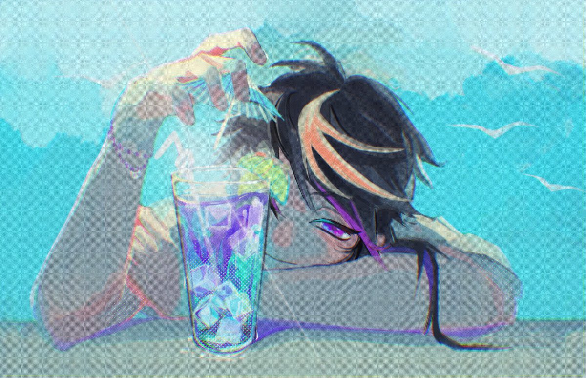 #YaminoArt 
Summertime.