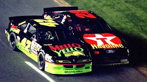 LegendsNascar's tweet photo. Davey Allison won #TheWinston All-Star race at Charlotte 30 years ago today. 🏁

It was Allison's second straight All-Star race win, and the first time the race was run at night.

#OneHotNight 🏁 https://t.co/XGJx8E6Eer