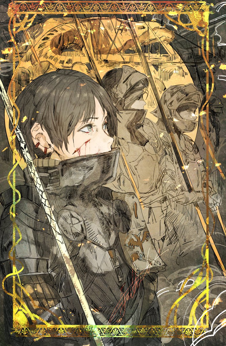 #無名絵師  企業に属してない浪人その日銭稼ぎ生活サバゲー好きおじさんなのでこれつかってええか? 