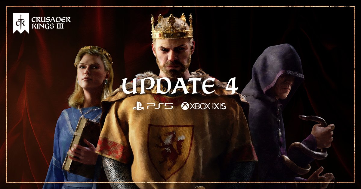 Lab42 Games on X: We've been working closely with @CrusaderKings who have  been passing on your feedback to help us fix the issues some of you are  having. Full changelog at the