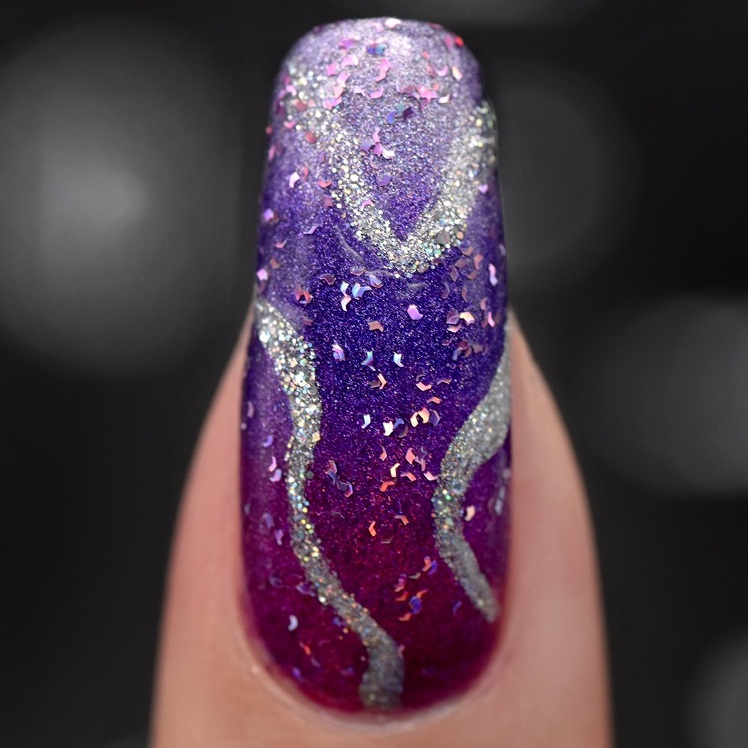 melonnailart's tweet photo. Recreation of @Holo_Potatoo mani with some twists in the polish choices, made for her bday collab hosted by @CuteClawz 🥰 using 100% @holotaco polishes by @nailogical 💅
More details on my IG (link in the comments ⬇️) 
#holotaco #nailart #abstractnails https://t.co/XiXYAqKrMg