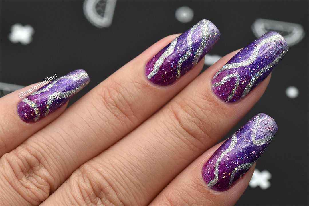 melonnailart's tweet photo. Recreation of @Holo_Potatoo mani with some twists in the polish choices, made for her bday collab hosted by @CuteClawz 🥰 using 100% @holotaco polishes by @nailogical 💅
More details on my IG (link in the comments ⬇️) 
#holotaco #nailart #abstractnails https://t.co/XiXYAqKrMg