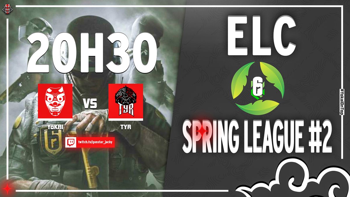 yokai_esport's tweet photo. Dans quelques instant notre équipe 'OSLO' du pôle #RainbowSixSiege partira affronter la #TYR lors de ce match de huitième de finale d'Upper Bracket de l'@Euro_LeagueCup 🔫
🎙️ Cast by : https://t.co/KXF2GgxBND
#YokaiOnTop 👺 https://t.co/EDlC9h6mk8