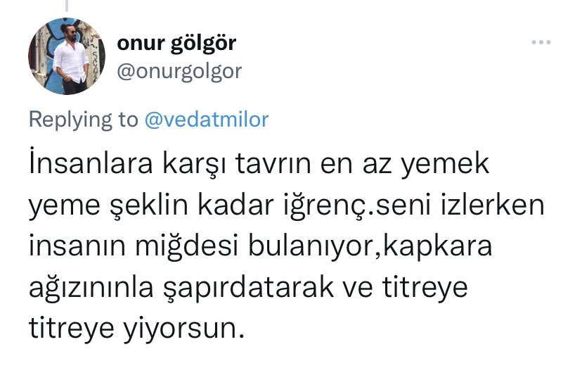 Vedat Milor tweet media