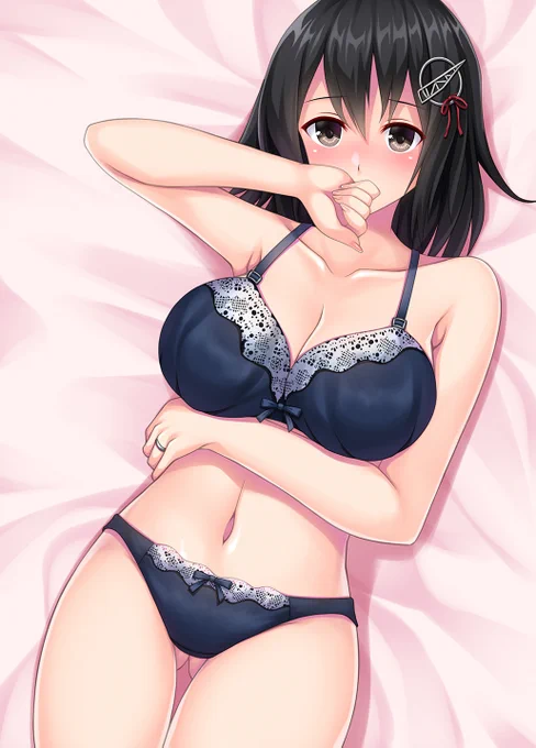 下着羽黒ちゃん #艦これ 