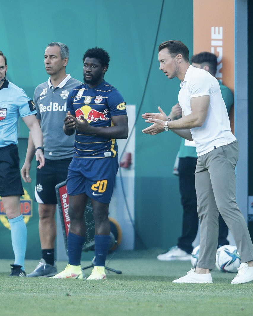 KOITAofficiel's tweet photo. 320 days later …
What a pleasure to be back on the pitch 😍

A big THANK YOU, to all those who supported and helped me in this period ❤️🤍 
@RedBullSalzburg https://t.co/cN9xzIV0TQ