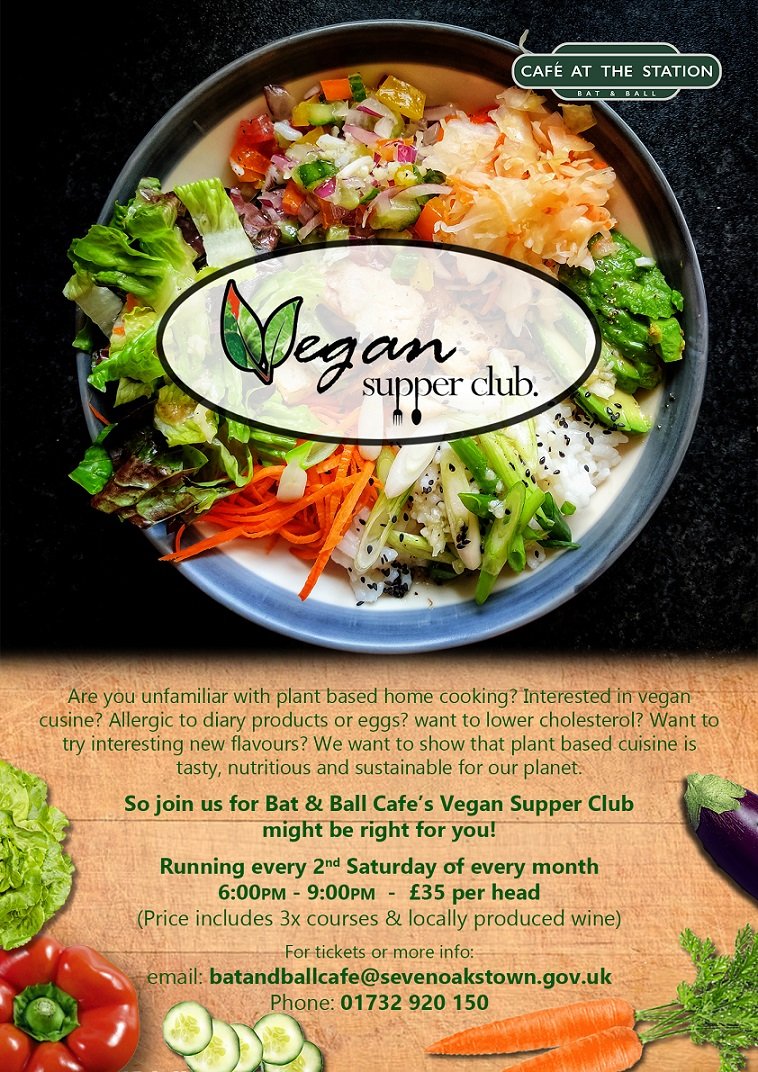 It’s the start of National Vegetarian week! 

Eating veggie isn’t just tasty, it’s an easy way to reduce carbon emissions. Going meat-free for #NationalVegetarianWeek could save as much carbon as driving 122 miles.

Another great reason to try out our #vegansupperclub