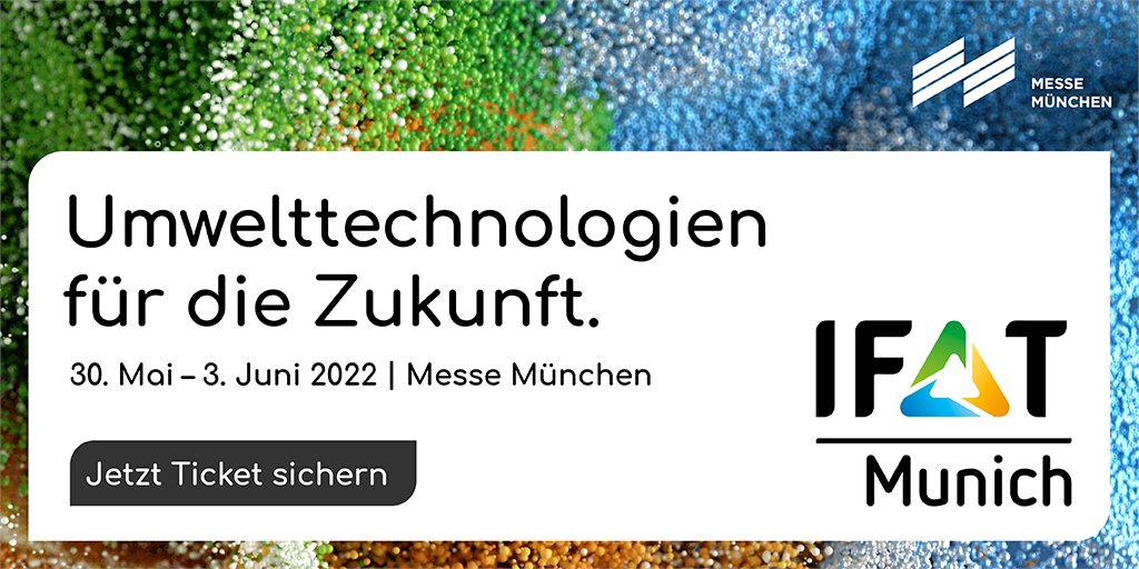 KNUW_NRW's tweet photo. 🗓️ Am 02. Juni von 12:00-12:20 Uhr werden wir auf der @IFATworldwide einen Pitch zum Thema "#Innovationen für die #Ressourcenwende" halten (Halle B4 | 139/338) 🔄 Mit dabei: @everwave2020, #ColFerroX &amp; #ReSet Mare.

Mehr Infos👉 https://t.co/8hgpEnczcP

#KNUWgoesIFAT @DGAWev https://t.co/Y3a7SXxYMw