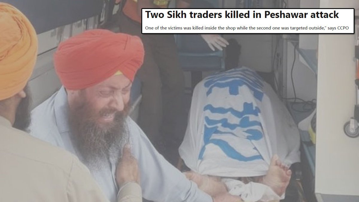 AftabSherpao's tweet photo. #Sikh community has been part of #KP society,peaceful people, going about their businesses and sharing our happiness and sorrows. Attack on them is very painful for us and also tarnishes the image of the country. My sympathies with the family https://t.co/xAYRcsXHez