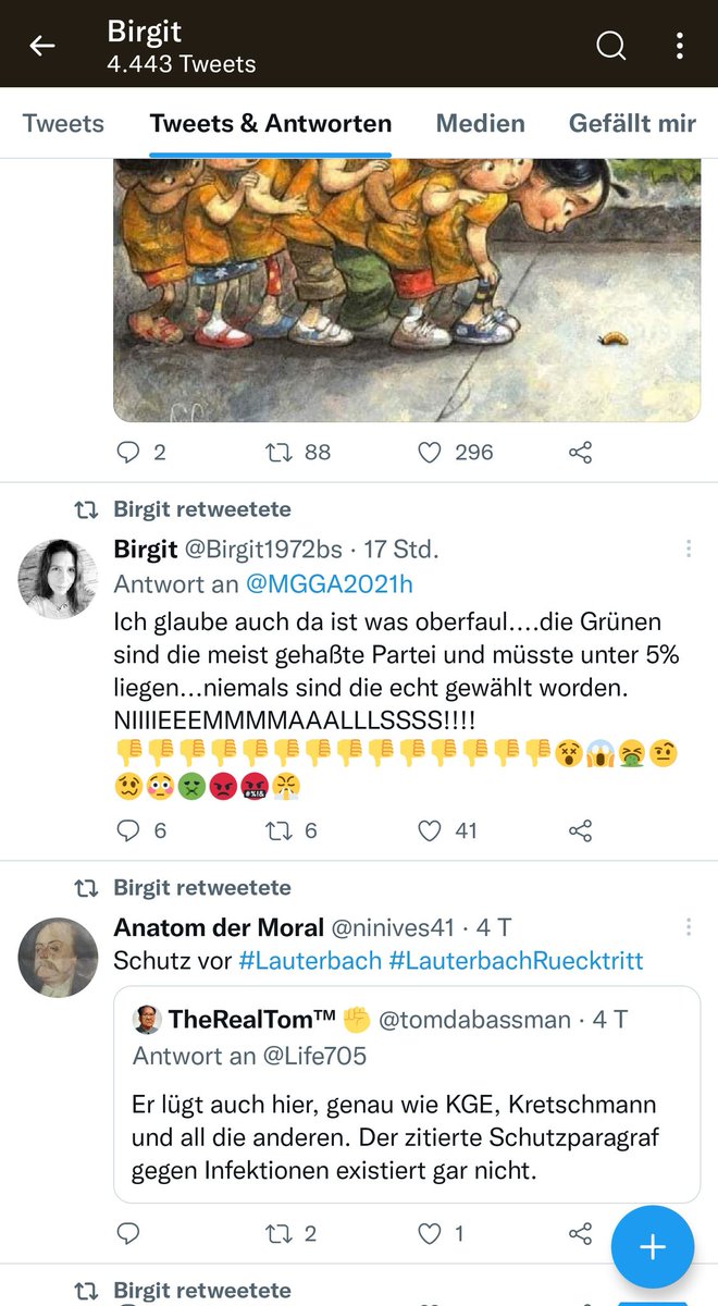 besserossi's tweet photo. #Followercheck! #Blockempfehlung!
Mit @ Birgit1972bs hat sich #brauneScheiße in Ihrem Profil eingenistet:
@AdelheidSchwar2 @siegbau1956 @DevlinRavenWolf @KruseBaiker @designmichael1 @mamya99692980 @DerTECHNOloge @KriegerKt @creedclearevday @ReinhardH12 @menosgadion @LotharBirkner https://t.co/mDxfpwRKob