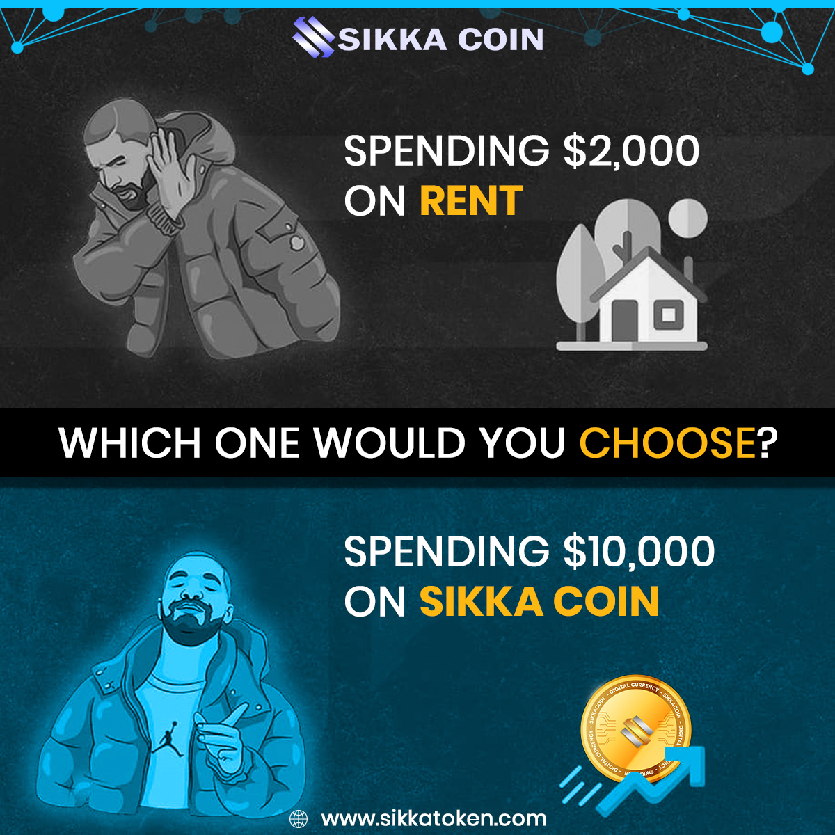 SikkaToken's tweet photo. 🤔Which one would you choose?
.
.
.
#cryptocurrency #investors #cryptotrading #sikkacoin #cryptoinvesting #invest #investing #cryptoinvestors #crypto #cryptotrader #digitalcurrency https://t.co/ypllcdG1y5