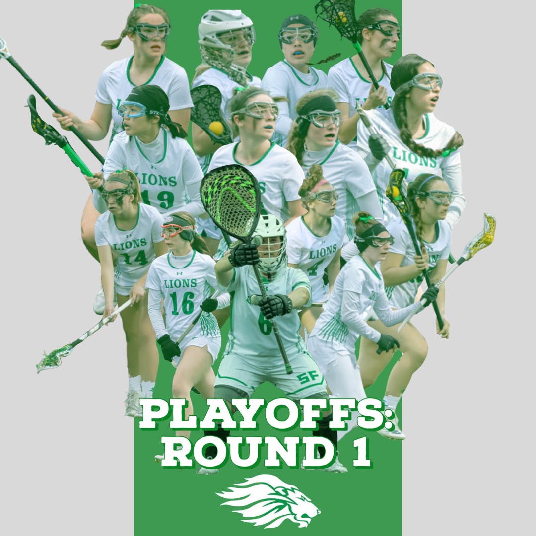 First round of playoffs tonight at Plum vs. Aquinas. Good luck, ladies!!! #sflionpride